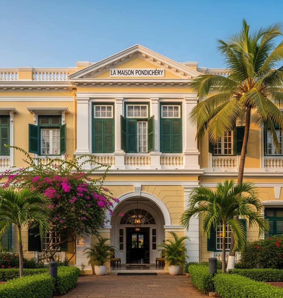 La Maison Pondichéry Heritage Building