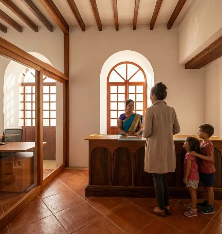 La Maison Pondichéry Reception